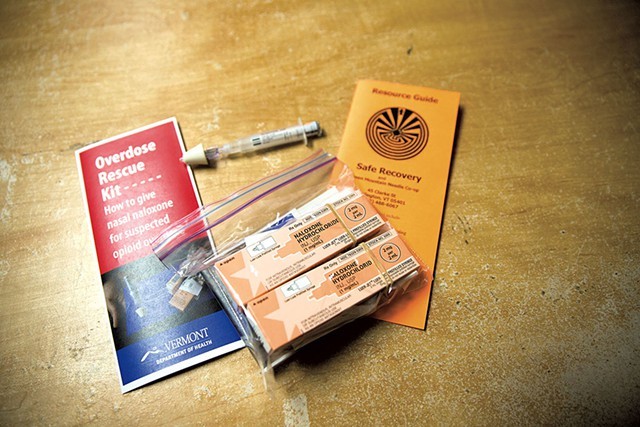 A kit with the overdose-reversing drug Narcan - FILE: JAMES BUCK