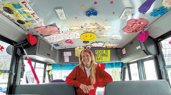 Amid a School Bus Driver Shortage, Jackie Terry Rolls Along