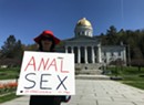 Montpeculiar: A Message of 'Anal Sex' in Front of the Statehouse