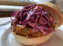 Home on the Range: Jr Iron Chef VT Sweet Potato-Chickpea Burgers with Caribbean Slaw