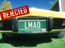 WTF: How Does the DMV Decide If a Vanity Plate Is Too Rude for the Road?