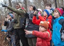 Families Engage in Citizen Science During Christmas Bird Count