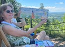 Stuck in Vermont: Essex Art League’s Plein Air Painters Visit Mount Philo