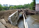 Flooding Destroyed a Bridge, Stranding Long-Term Campers at a Marshfield Campground