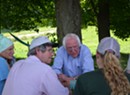 Bernie Sanders Talks Health Care, Cows During Franklin County Visit