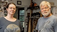 Lawrence Ribbecke and Emily Stoneking Fuse a Business Partnership in Stained Glass