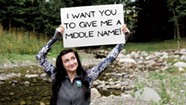 To Fundraise, a Vermonter Will Let Donors Choose Her Middle Name