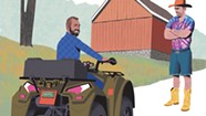 Debate About ATVs on Public Roads Creates Acrimony in a Small Town