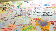 Local Love Brigade Sends Cards to Victims of Hate