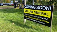 A Dollar General Sign Causes a Stir in Hinesburg