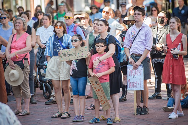 In Burlington, Protesters Vow to Fight on After SCOTUS Abortion Ruling