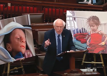 Sen. Bernie Sanders Has Become a Leading Critic of Israel’s War in Gaza