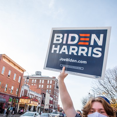 Burlington Celebrates Biden and Harris' Victory