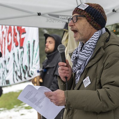 Palestine Rally in Montpelier