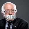 Sen. Bernie Sanders clams up around <i>Seven Days</i> staff.