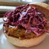 Home on the Range: Jr Iron Chef VT Sweet Potato-Chickpea Burgers with Caribbean Slaw