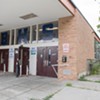 The entryway of Burlington High School