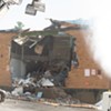 Demolition of the Former Burlington High School Starts