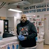 Jason Beltre in the supervised consumption room at OnPoint NYC in East Harlem