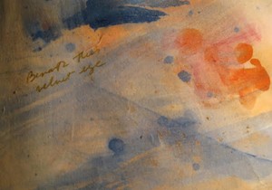 COURTESY OF RACHEL BAIRD - Painting detail from "Celestial Verses" by Rachel Baird