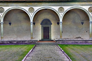 COURTESY OF MICHAEL JERMYN - Santa Croce Cloisters by Michael Jermyn