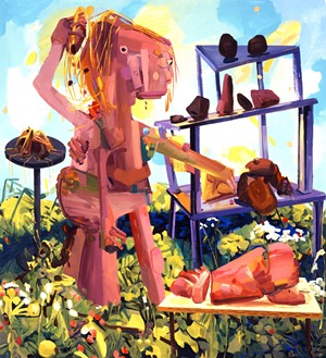 COURTESY OF MONTREAL MUSEUM OF CONTEMPORARY ART - "Twin Parts" by Dana Schutz