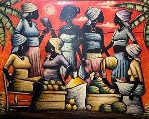 COURTESY OF BCA - "The Village Farmers Market" by Pievy Polyte