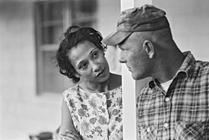 COURTESY OF MIDDLEBURY COLLEGE MUSEUM OF ART - "Mildred and Richard Loving, 1965," by Grey Villet