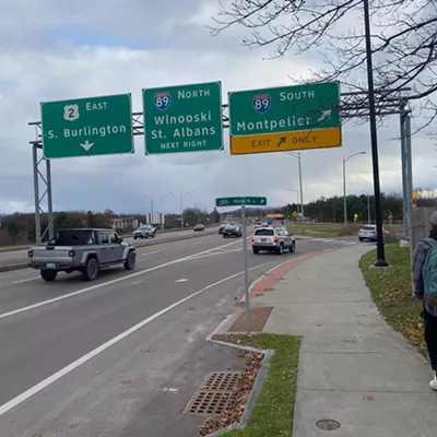 Image: Federal Funding Approved for Bridge to Carry Cyclists, Pedestrians Across I-89