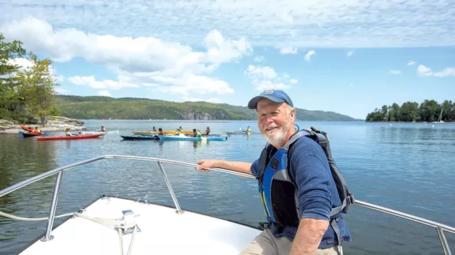 Image: Vermont Visionaries: Nick Patch, Longtime Boatbuilding Instructor