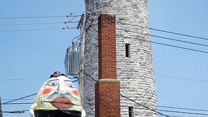 WTF: What's Humpty Dumpty Doing on Top of a Building in Colchester?