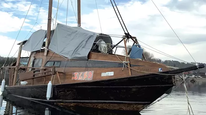 Image: What's That Weird Sailboat in Burlington Harbor?
