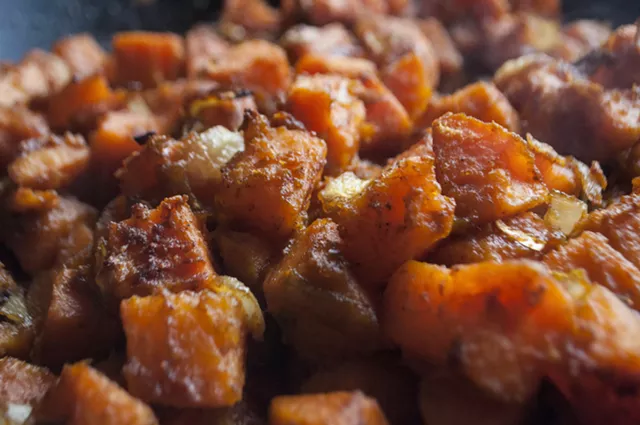 Farmers Market Kitchen: Savory Sweet Potatoes