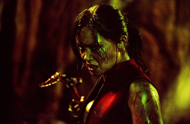 Whether you're human or a crawler, you don't want to mess with Juno in The Descent. - LIONSGATE FILMS