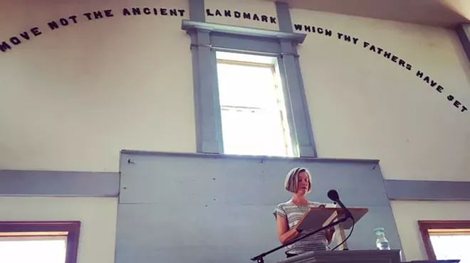 Image: Words Out Loud, in the Middle of Nowhere