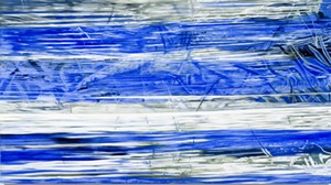 COURTESY OF JON BARBER - "Wrapped Blue" by Leslie Parke