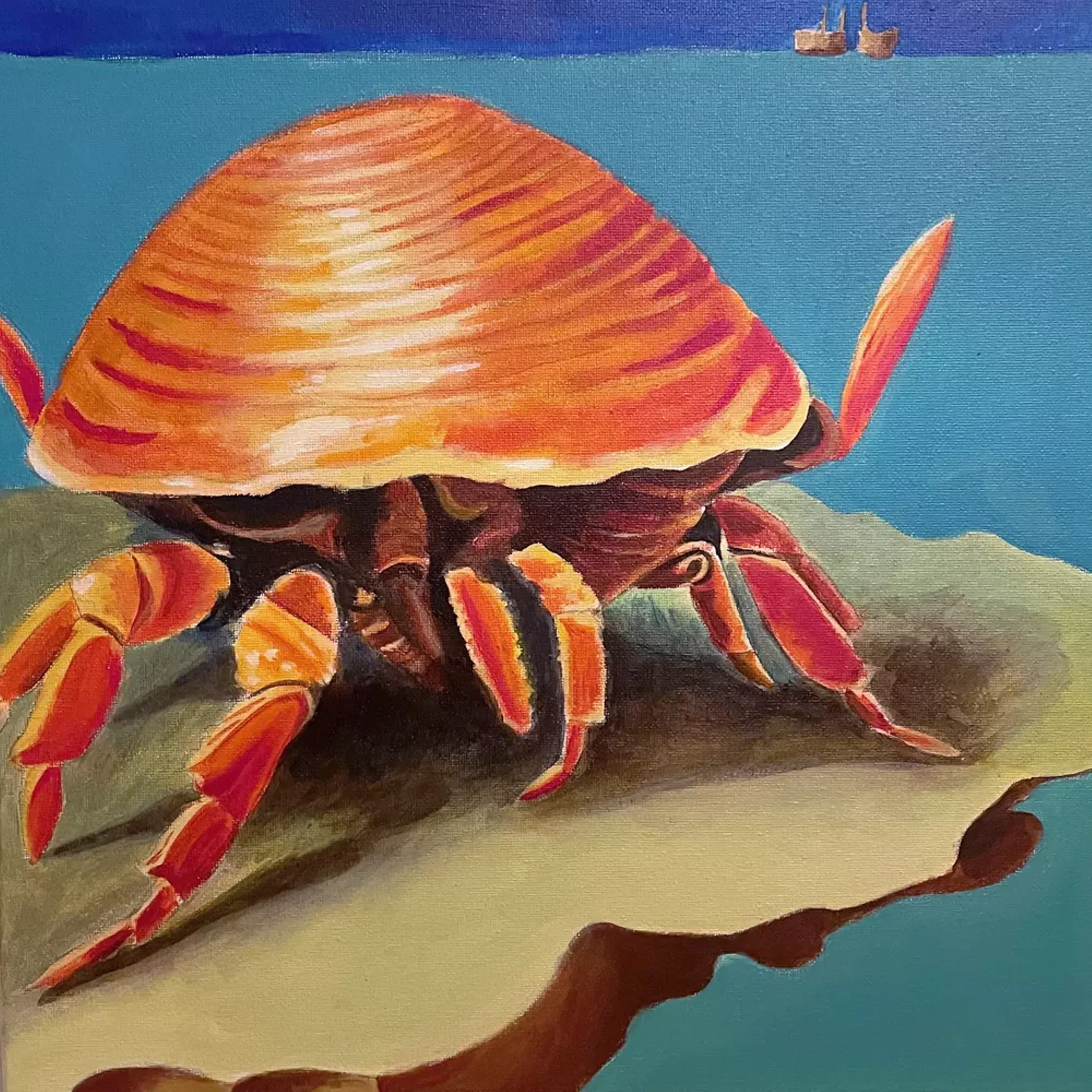 "Hard Shelled Crab" by Alex Costantino
