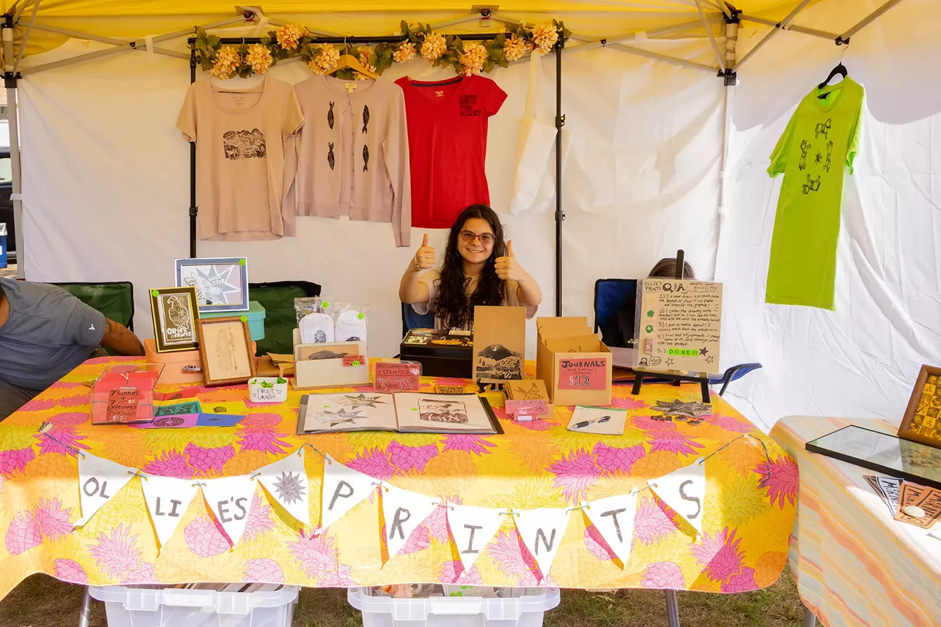 Ollie's Prints at the 2025 Youth Vendor Day